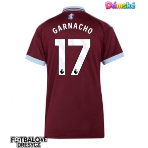 Aston Villa Alejandro Garnacho #17 Dámské Domácí Dres 2026-27 Krátký Rukáv Aston Villa Alejandro Garnacho #17 Dámské Domácí Dres 2026-27 Krátký Rukáv